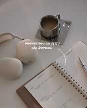 Ég um mig dagbók - espresso brún