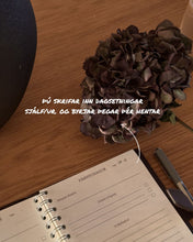 Ég um mig dagbók - espresso brún